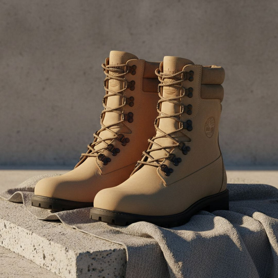 Timberland Premium Tall Waterproof Boots Beige