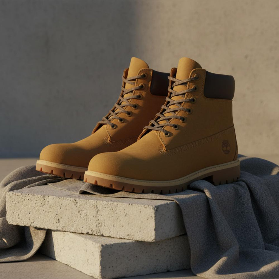Timberland Premium 6-Inch Waterproof Boots Nubuck Olive Brown